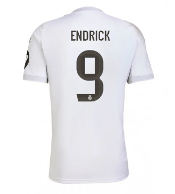 Lacne Muži Futbalové dres Real Madrid Endrick #9 2025-26 Krátky Rukáv - Domáci